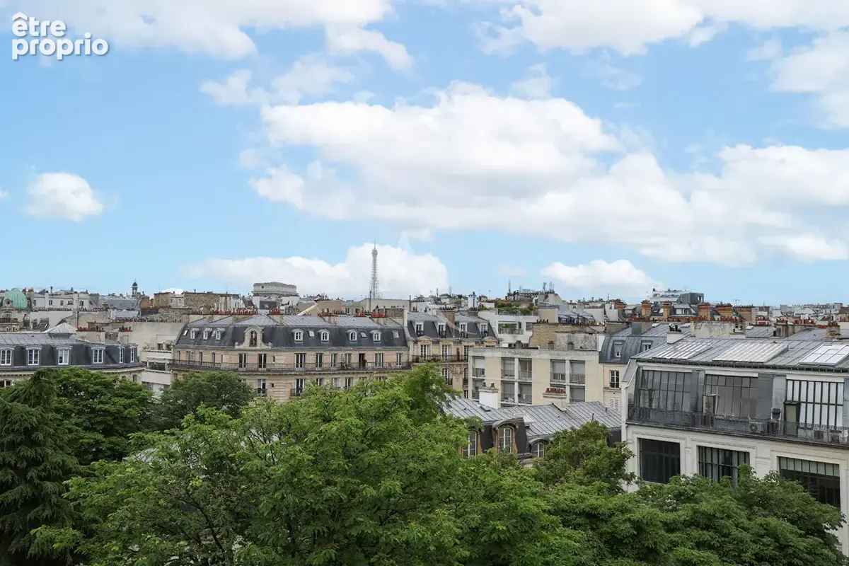 Appartement de standing  5 pièces - Secteur Marché Lebon - Dernier étage avec vue Tour Eiffel & Arc de Triomphe - photo 3
