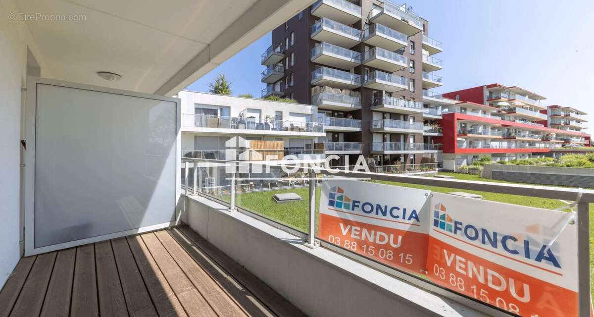 Strasbourg deux-rives - appartement 3p 67m² - photo 2