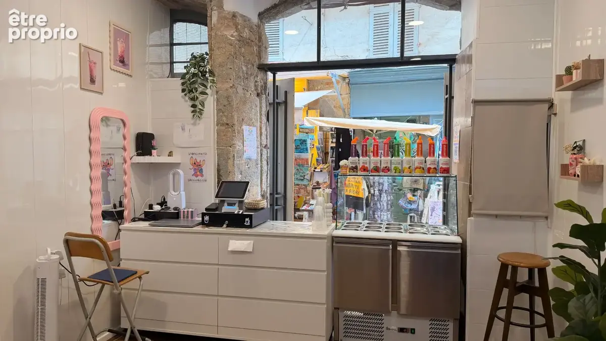 A vendre fonds de commerce bubble tea local 23 m2 entierement renove autres activites possible sauf restauration hyeres - photo 3