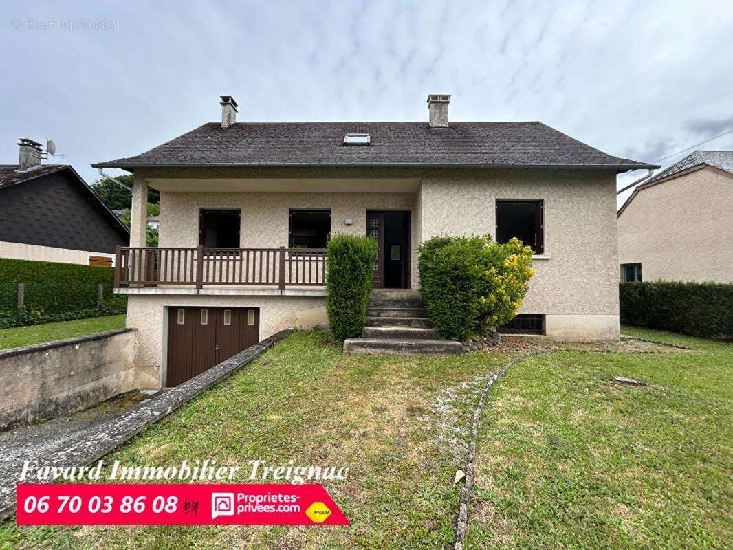 Maison  120 m²  3 chambres - garage  et  jardin plat  850 m² 19 260 TREIGNAC - photo 2