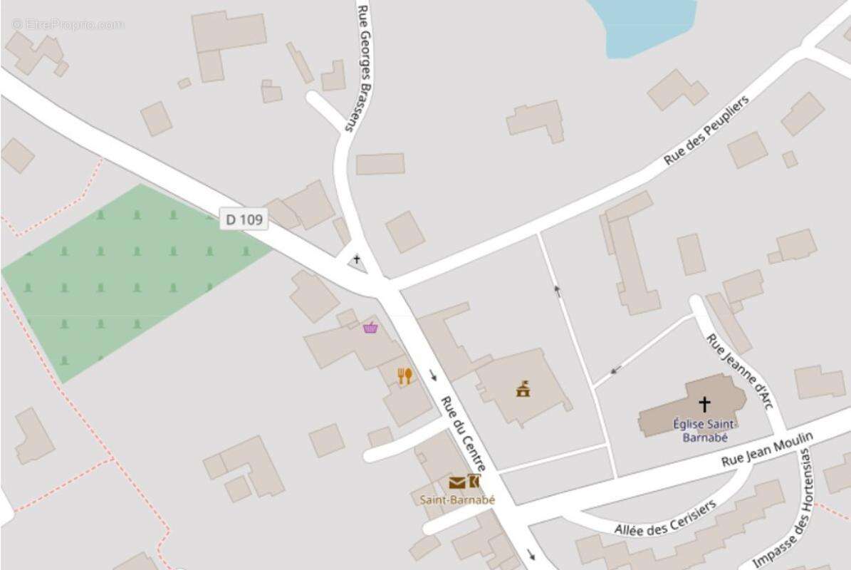 Terrain à SAINT-BARNABE