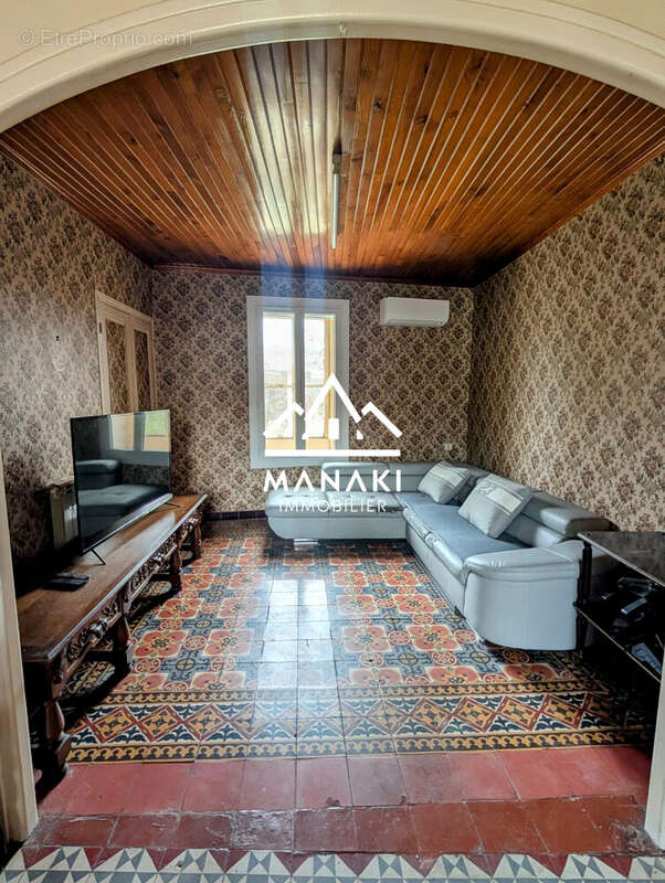 Salon  - Maison à LE SOLER