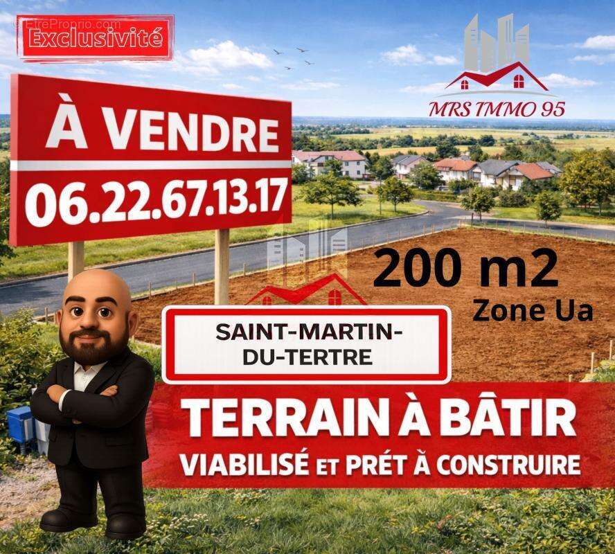 Terrain à SAINT-MARTIN-DU-TERTRE