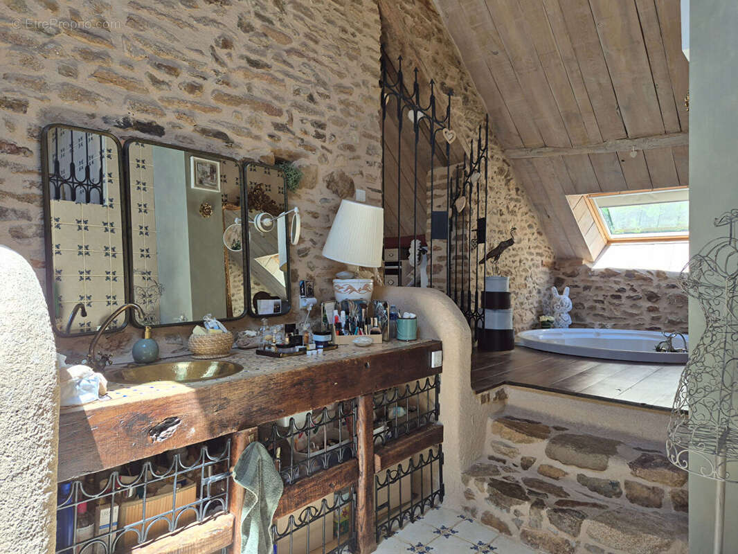 CORRÈZE. CHAMBOULIVE. Maison en pierre avec 6 chambres, piscine, 2 garages, abri voiture, entourée de jardins de 5 498 m² - photo 9