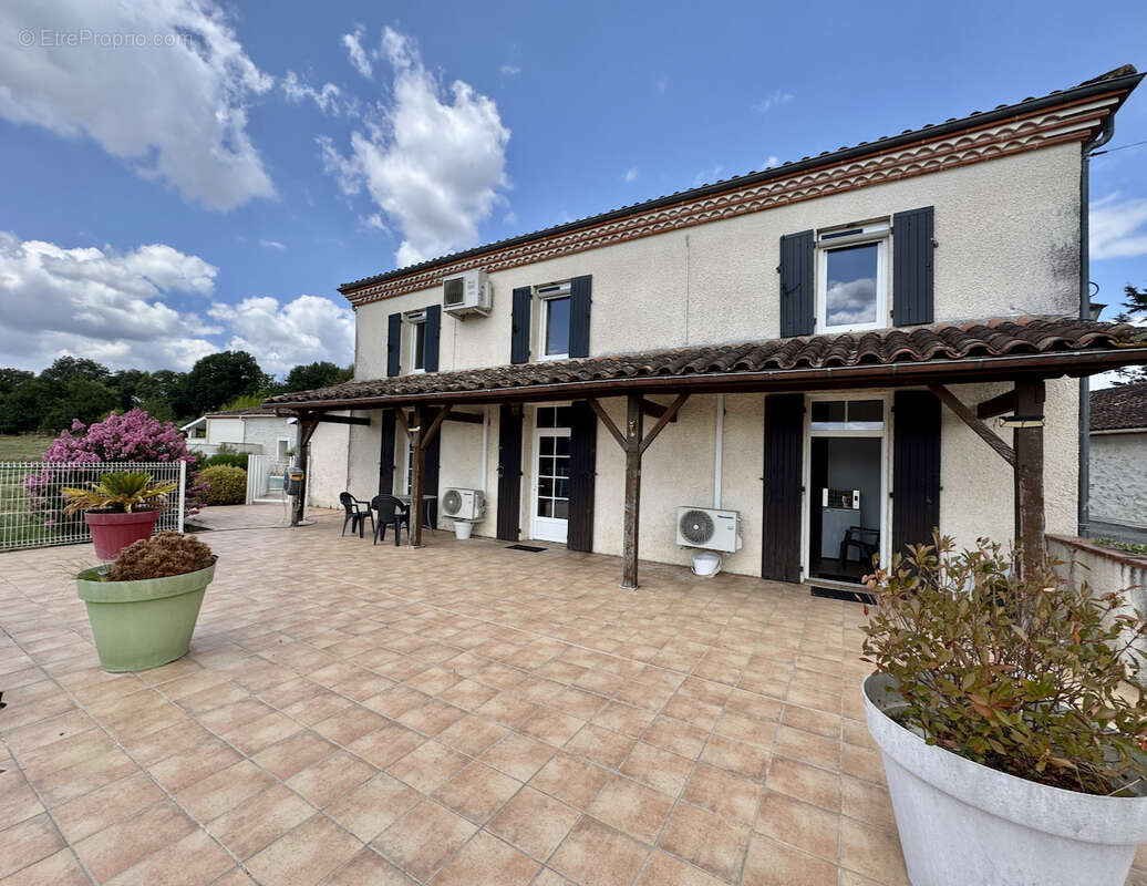 VILLENEUVE SUR LOT, propriété avec rapport locatif possible, grange, piscine et terrain d'environ 4,5ha - photo 4