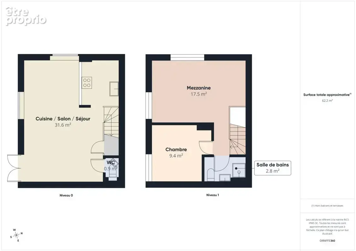 Appartement 50 m² bord de mer avec piscine en vente au Croisic (44490) - photo 18