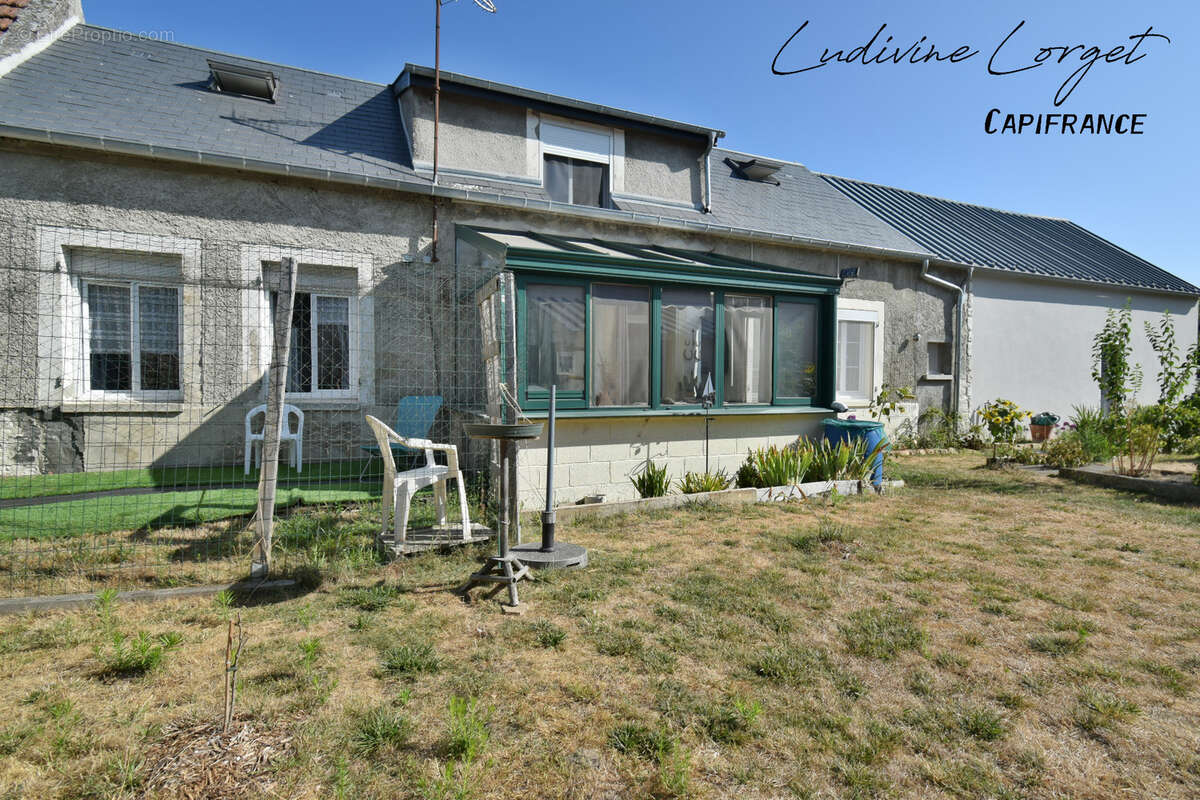 Maison à vendre à Gizy (02) 5 pièces - 114 m² – 3 chambres – Dépendance 47 m² – Garage –Toiture neuve –  DPE D - Terrain 645m2 – - photo 11