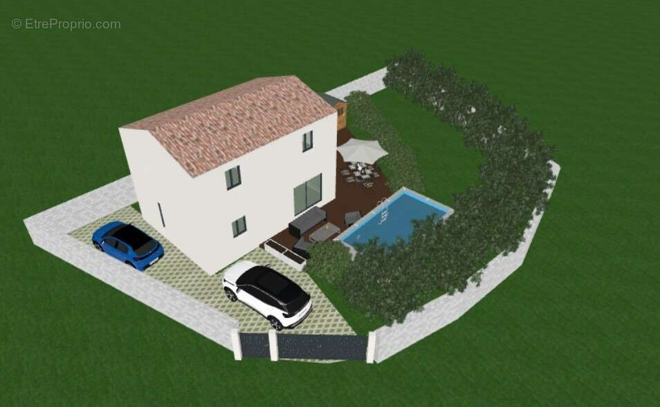 Terrain 980 m² à Greasque  - photo 3