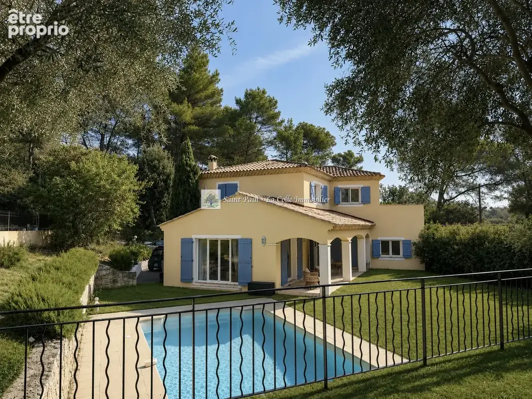 Saint-Paul-de-Vence - Maison avec piscine au coeur d'un environnement verdoyant - photo 4