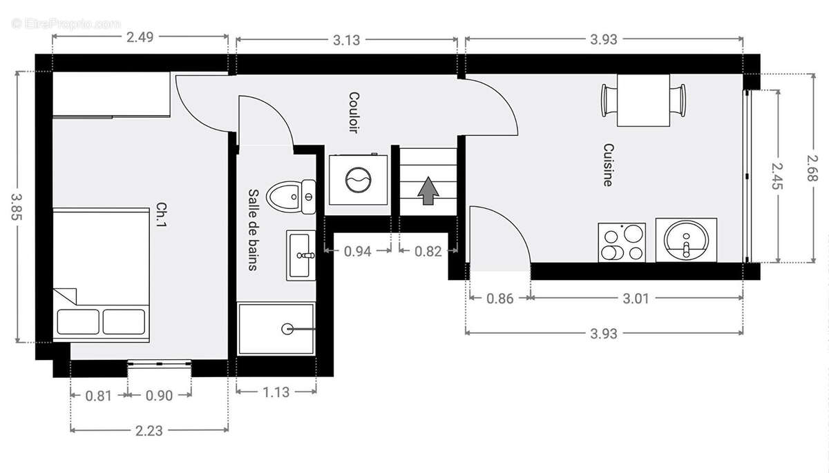 Appartement à PARIS-18E