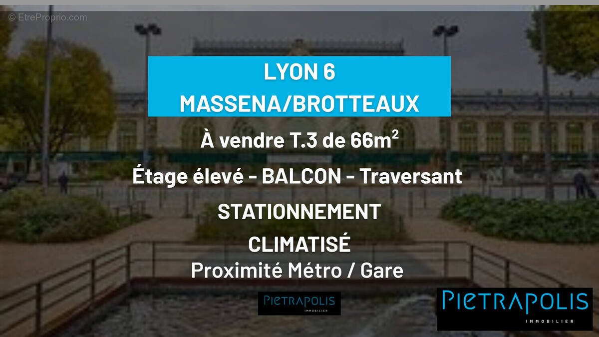 Appartement à LYON-6E