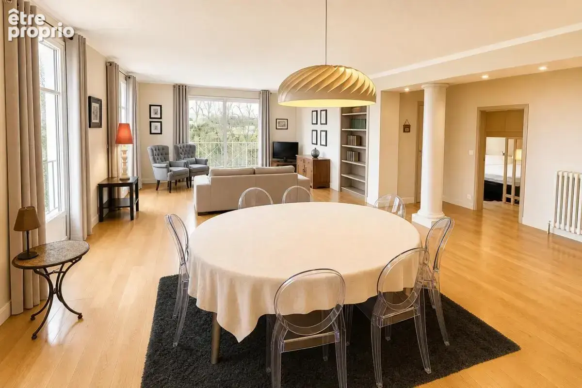 Maison familiale avec piscine, parc arboré de 163 m² - photo 6
