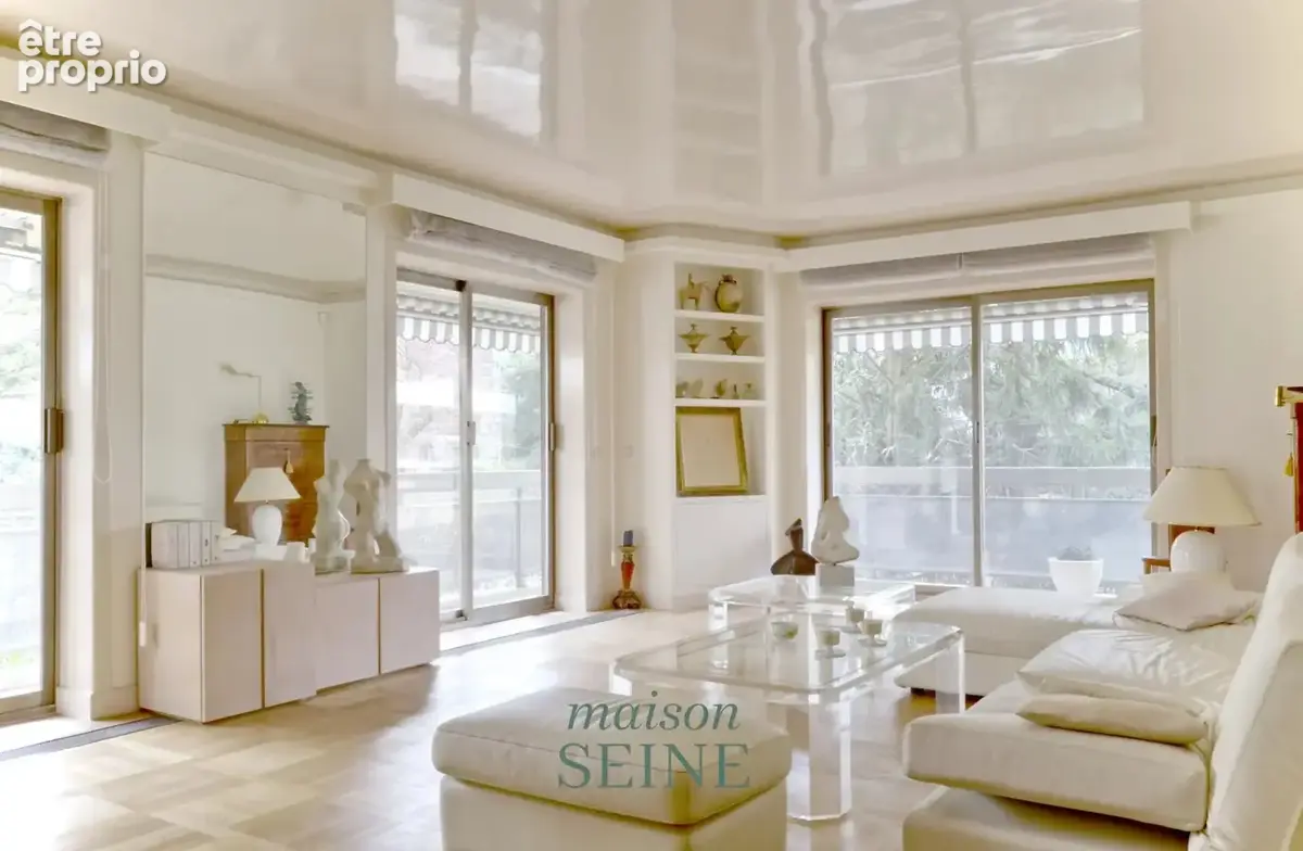 Neuilly sur Seine - Appartement 4 pièces avec 25 m² de balcon sur jardin - photo 5