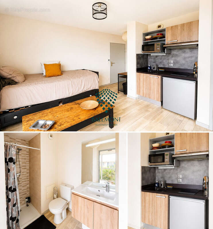 Appartement 18 m² à Bordeaux  - photo 2