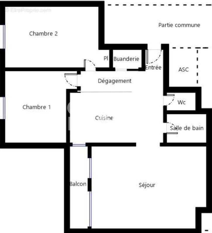 Appartement à VERSAILLES