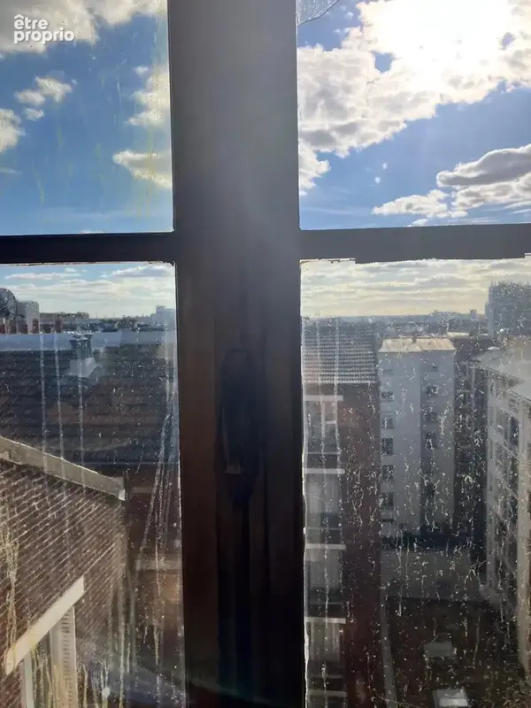 Clichy - allees gambetta  - dernier etage asc - a renover !  vue degagee - photo 4