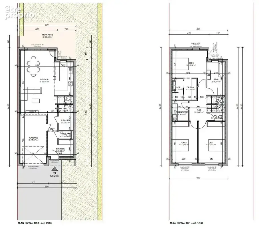 Maison 4 pièces 126 m² à vendre à Viterne (54123) - photo 2