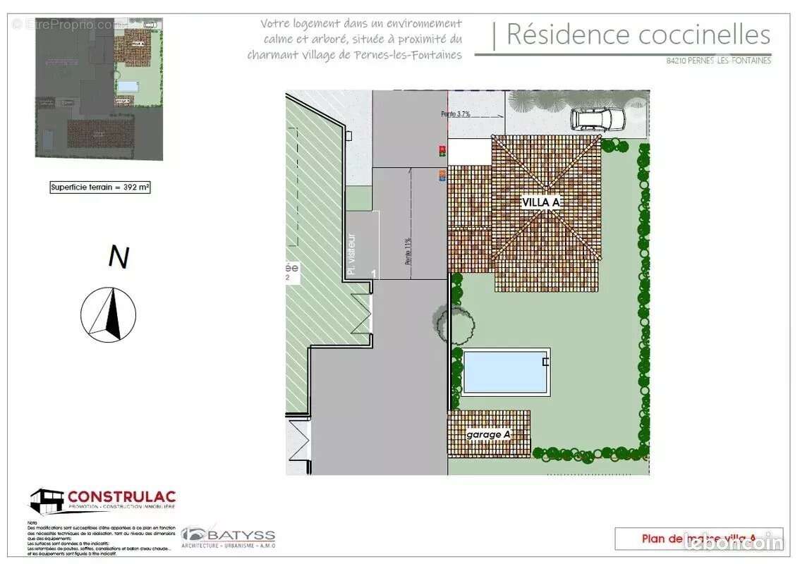 Maison à PERNES-LES-FONTAINES