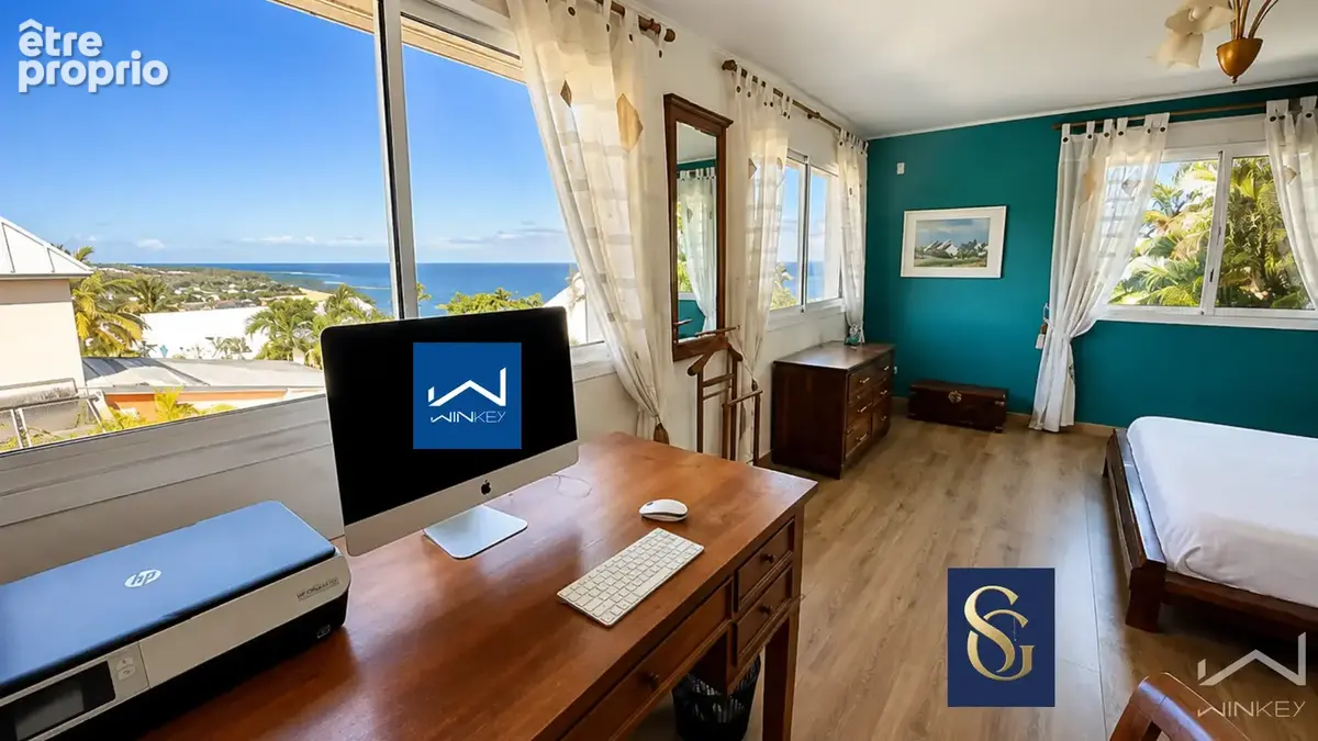 Saint-gilles-les-bains   secteur chemin summer / carosse   maison familiale 3/4 chambres, piscine et vue mer - photo 7