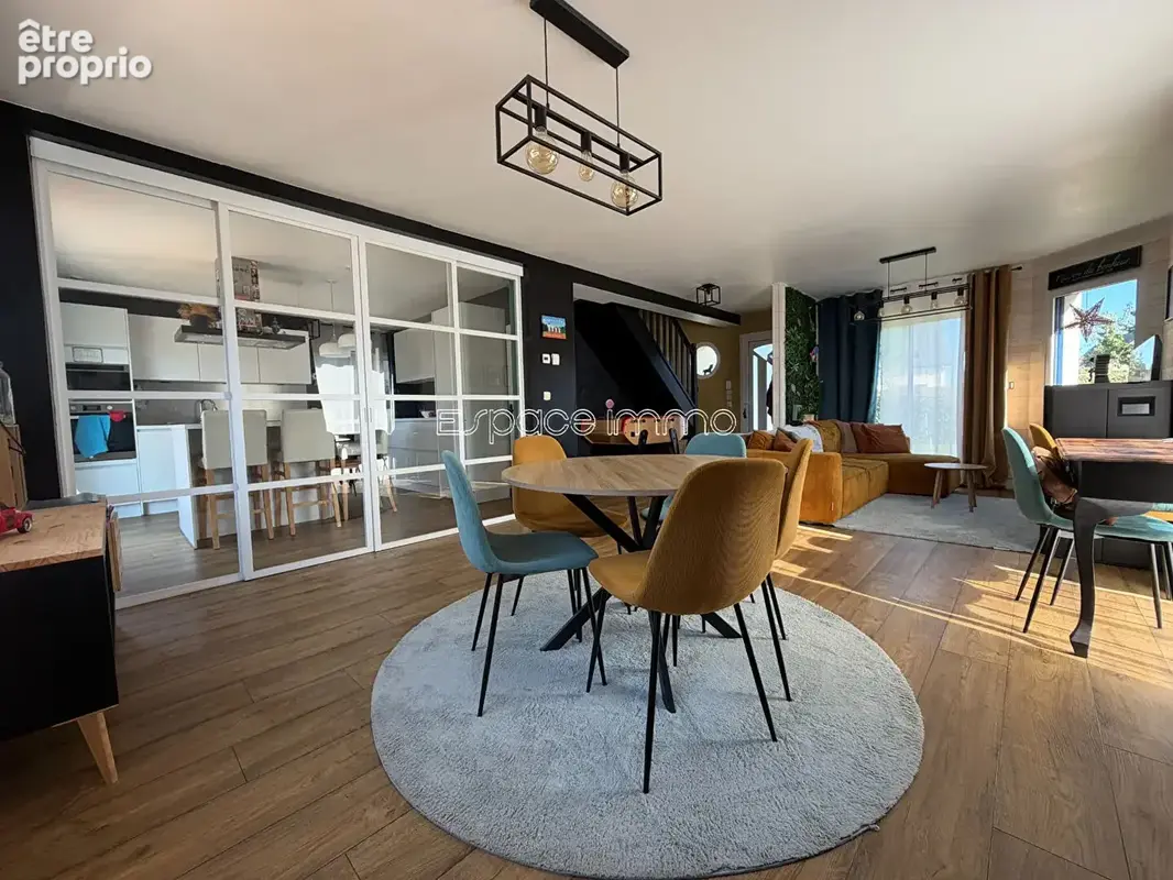 Maison contemporaine - 114m² - 4 chambres - garage - jardin - houppeville - photo 5