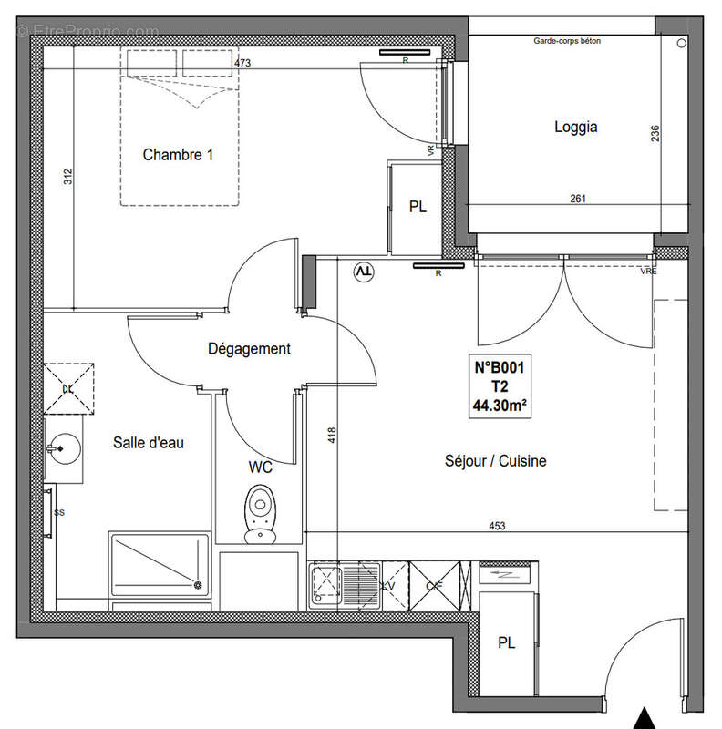 Appartement T2 - Saint-Jean de Védas - photo 3