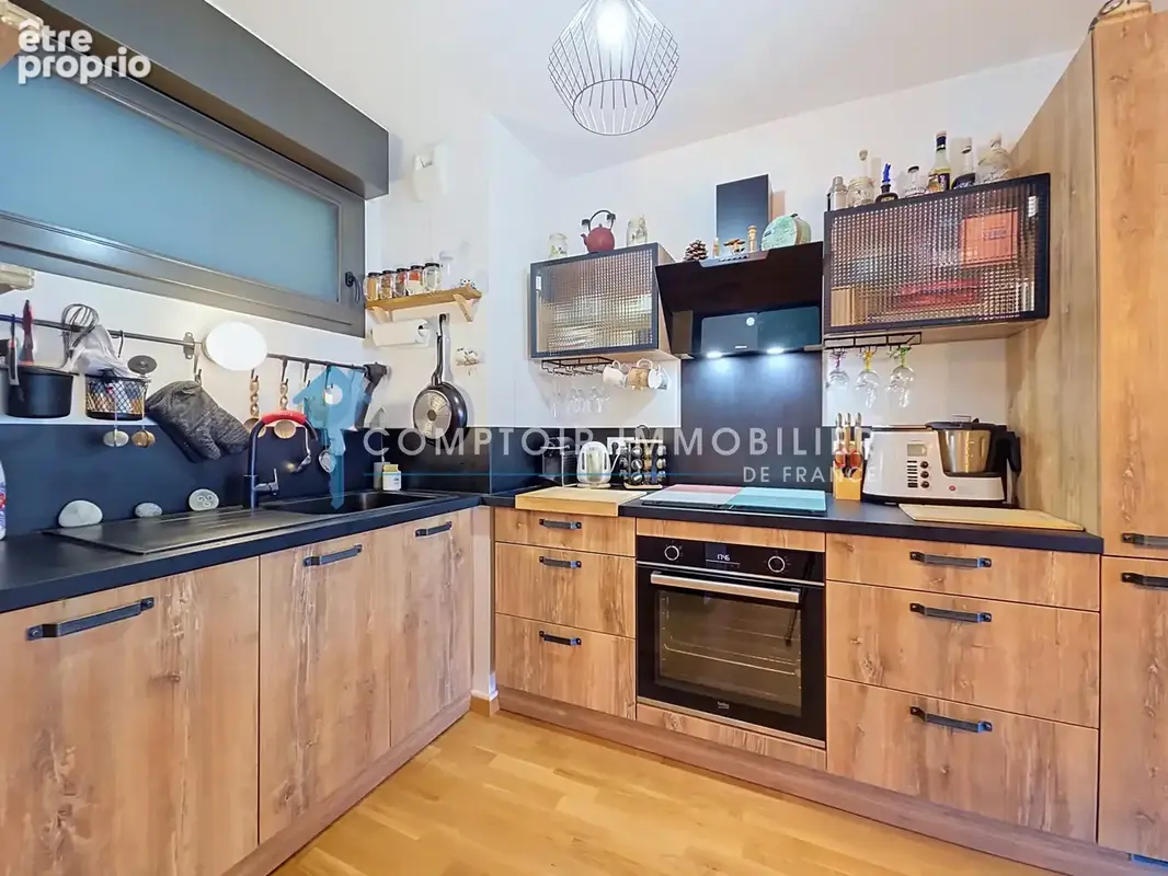 Appartement t3 a vendre - crolles 38920 - residence pmr de 2021 - terrasse vue belledonne - agence immobiliere - photo 3