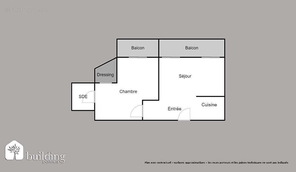 Appartement à LEVALLOIS-PERRET