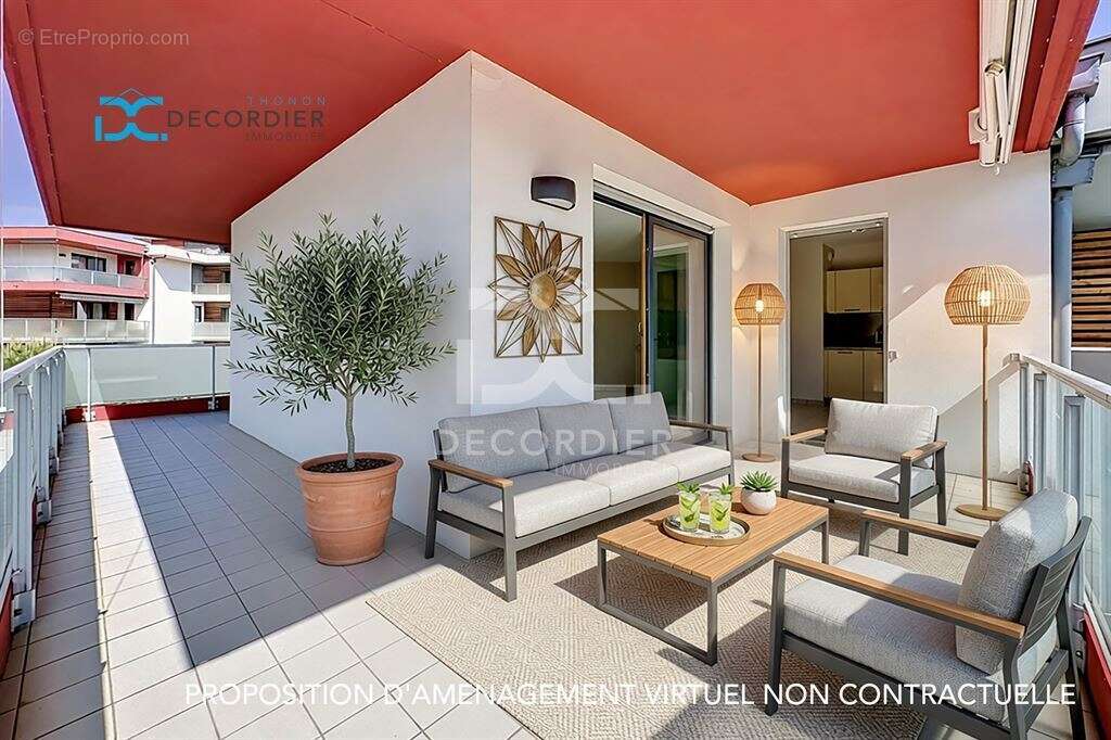 Thonon les bains appartement t3 66 m² - photo 27