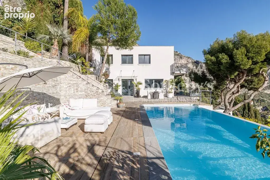 Villa contemporaine avec piscine et vue mer à Èze bord de mer, Côte d’Azur - photo 17