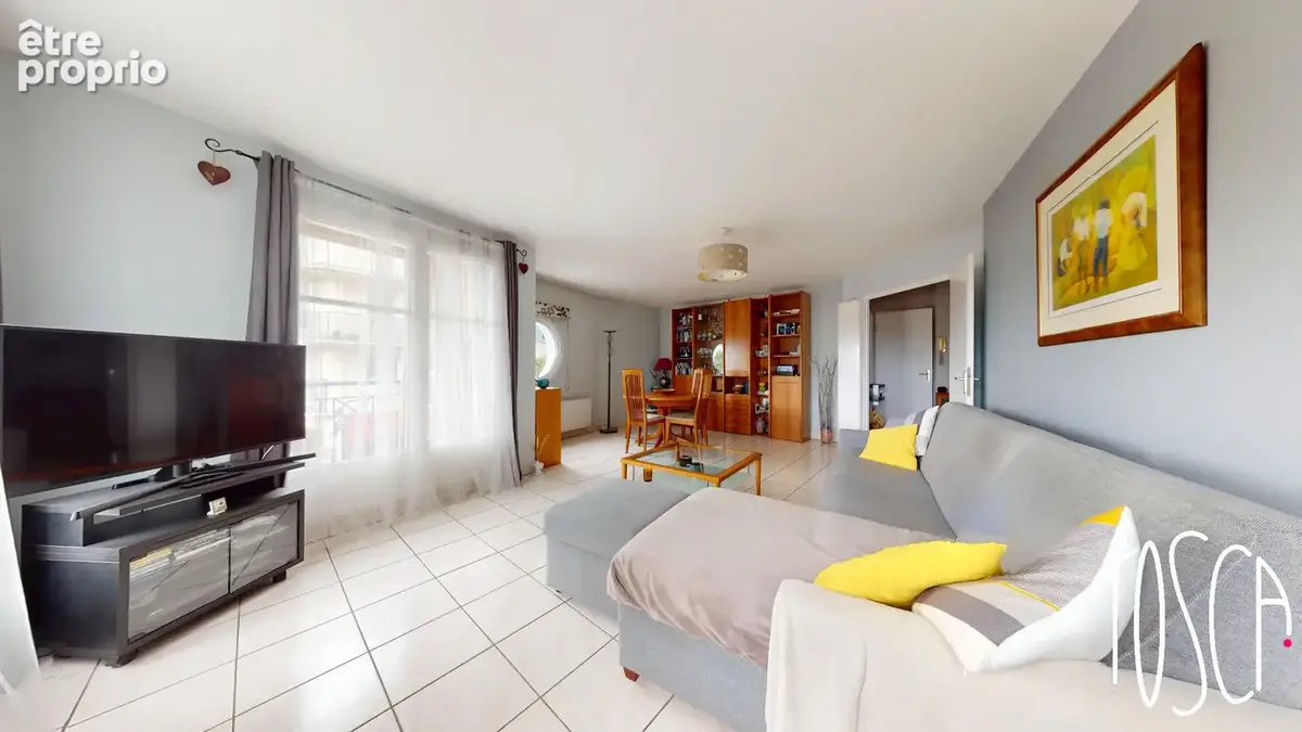 En exclusivite  a thiais  - quartier apollonia - 4 pieces - 82m2 - parking - box - deux balcons - proche commerces - photo 3
