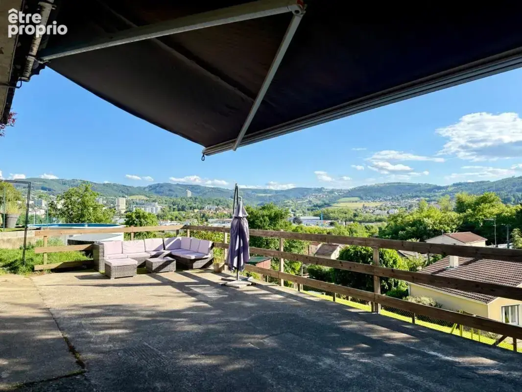 Maison individuelle à vendre de 6 pièces avec vue panoramique exceptionnelle - Unieux , hauteurs de Côte Quart - photo 11