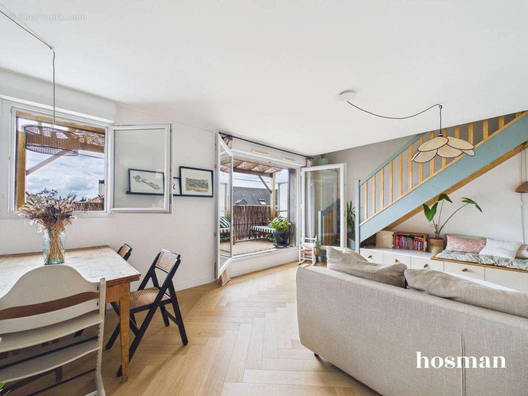 Duplex rénové avec terrasse, parking et ascenseur – Nantes Vieux-Doulon - photo 4