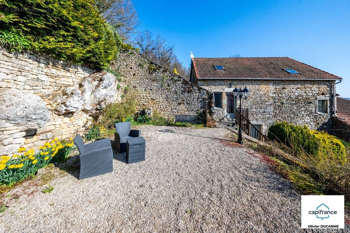 Murs et fonds : gite, chambres d'hôtes et table d'hôtes à vendre CHAUDENAY LE CHATEAU (21) - photo 5