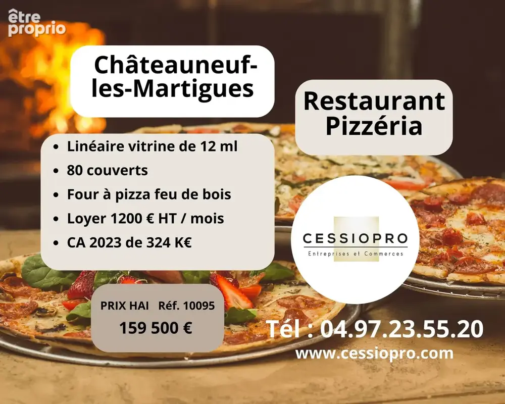 Commerce à CHATEAUNEUF-LES-MARTIGUES