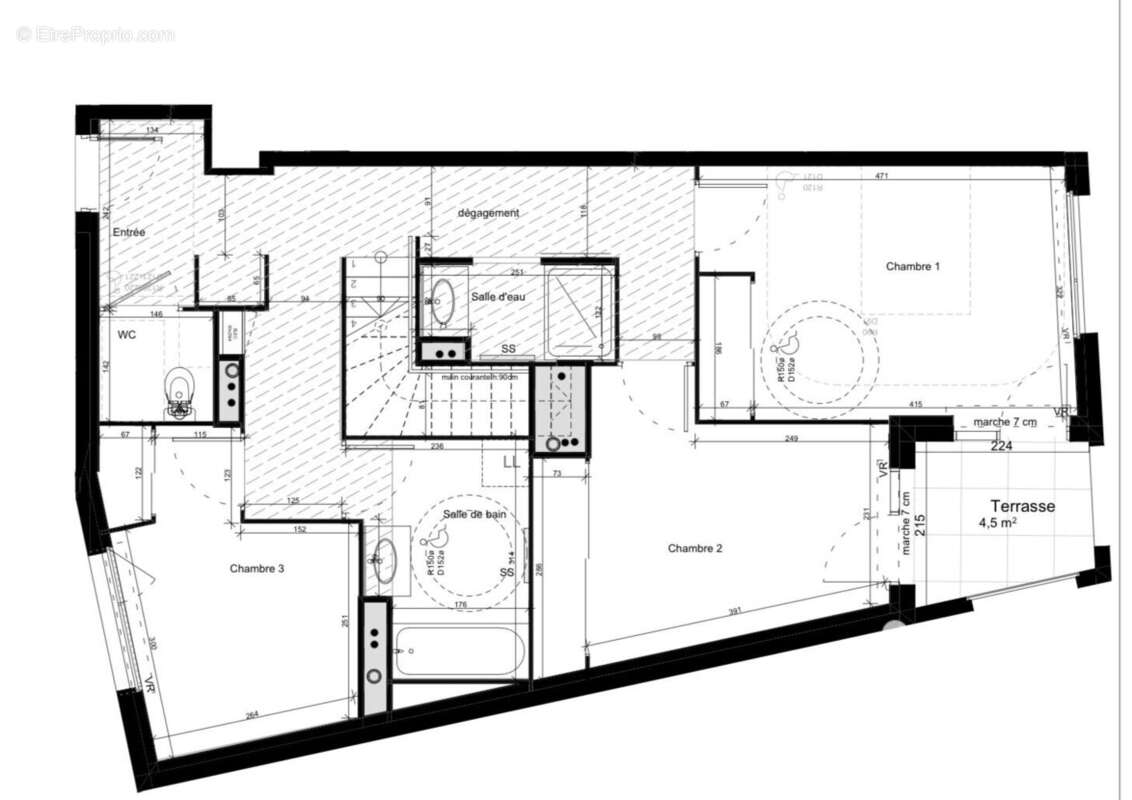 Appartement 103 m² à Castelnau-Le-Lez  - photo 3