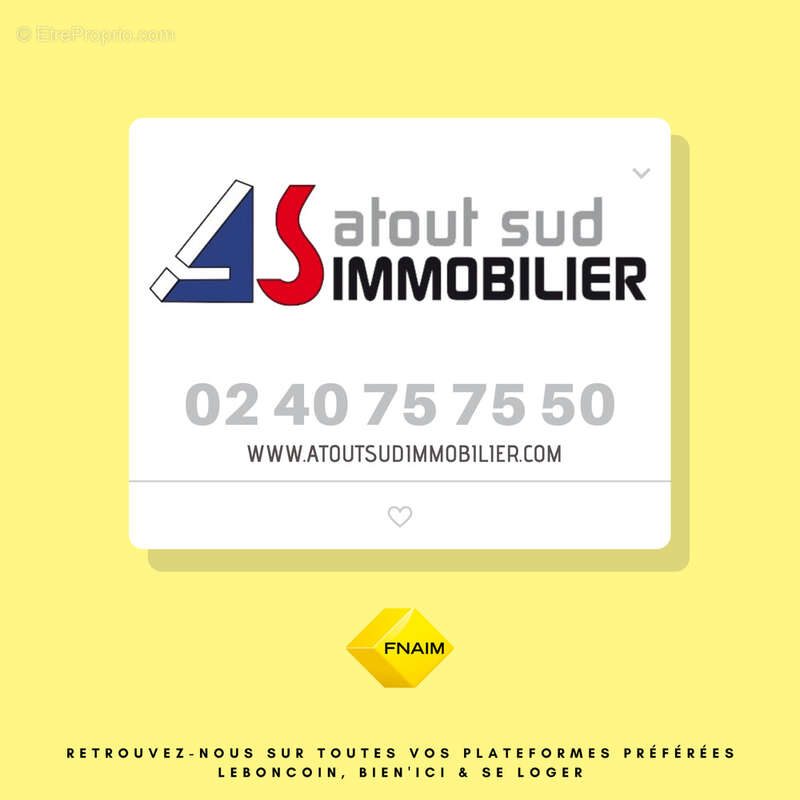 Maison à BOUGUENAIS