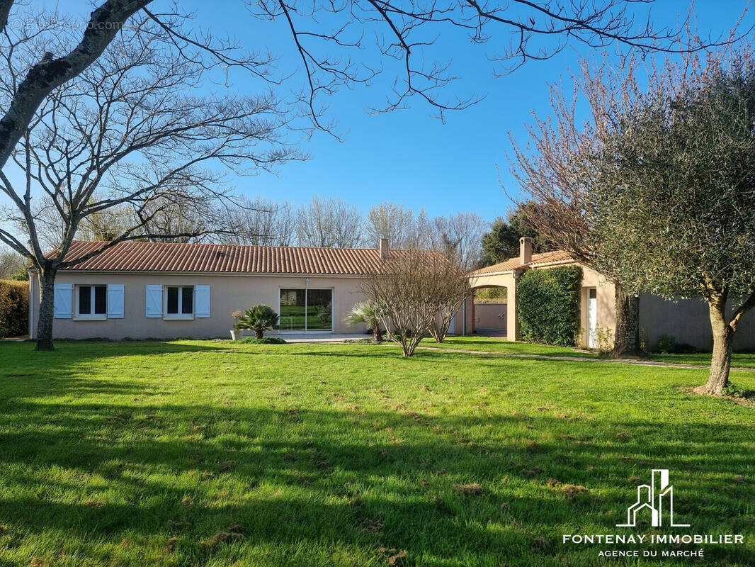 JARDIN - Maison à FONTENAY-LE-COMTE