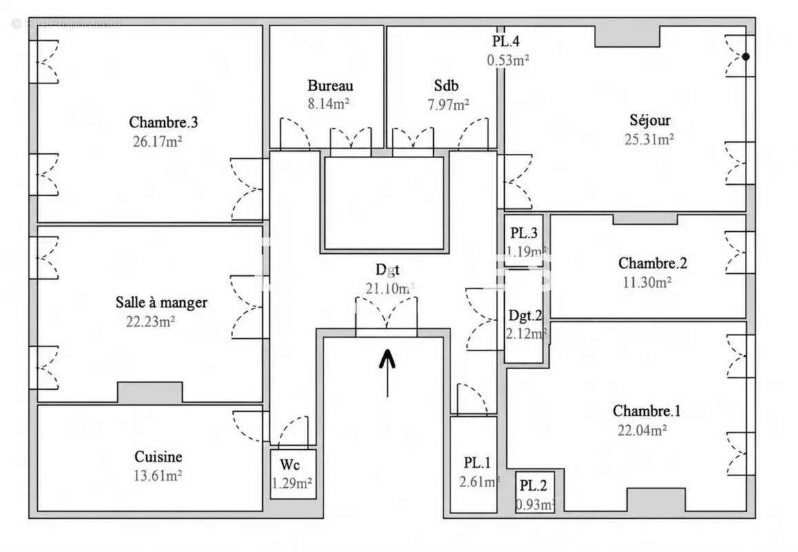 Appartement à MARSEILLE-8E