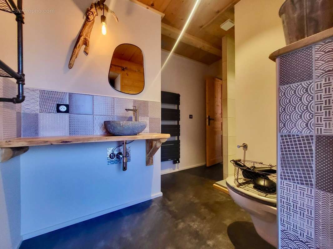 Dpt haute savoie (74), à vendre thollon-les-memises maison-gîte coeur de station - photo 24