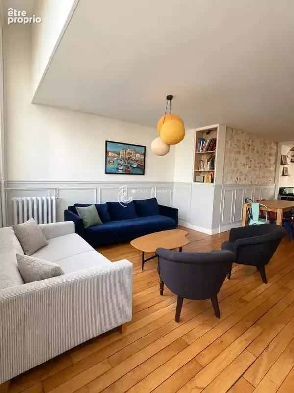 150m du métro PASSY - 3 pièces - Ancien atelier d'artiste rénové de 85m² - photo 4