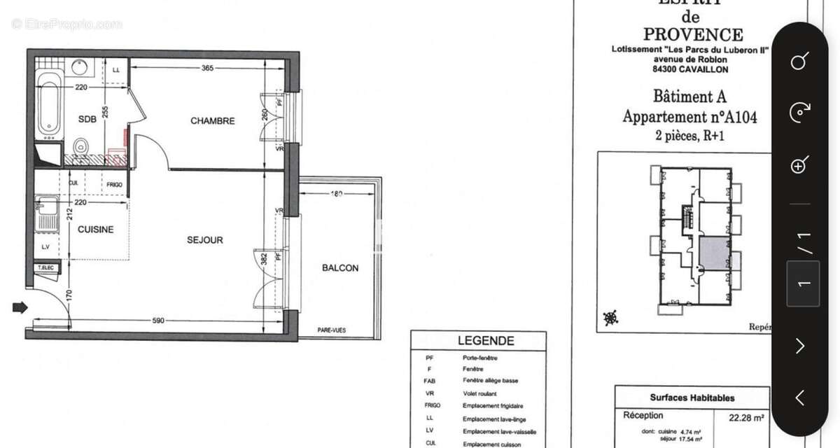 Exclusivité FONCIA, récent T2 au 1er étage avec TERRASSE exposée EST et place de parking privative - photo 5