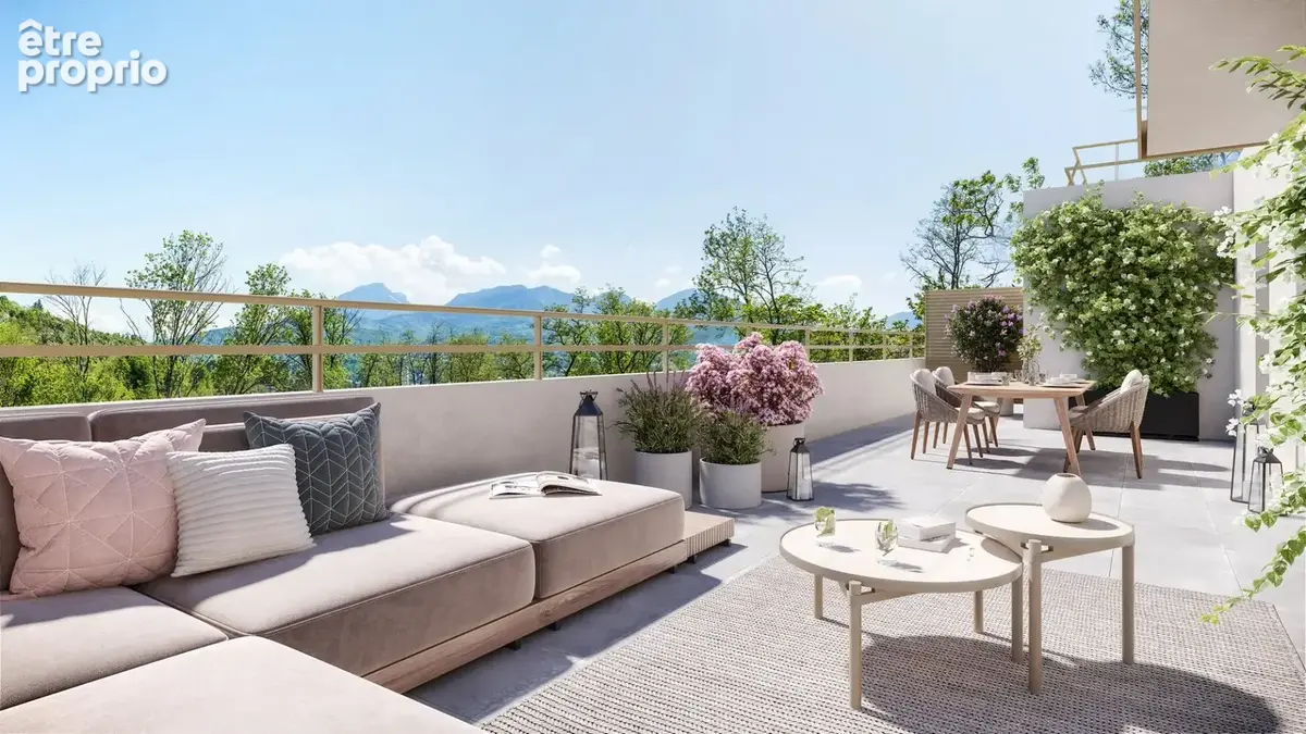 Evian centre superbe  t4 bbc jolie terrasse a etrenner !!! - photo 2