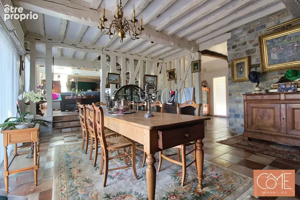 A vendre - 35760 saint gregoire - longere de charme - 6 chambres - 264.27m² hab. et 464.28 m² au sol - terrain 4007 m² - expo su - photo 7