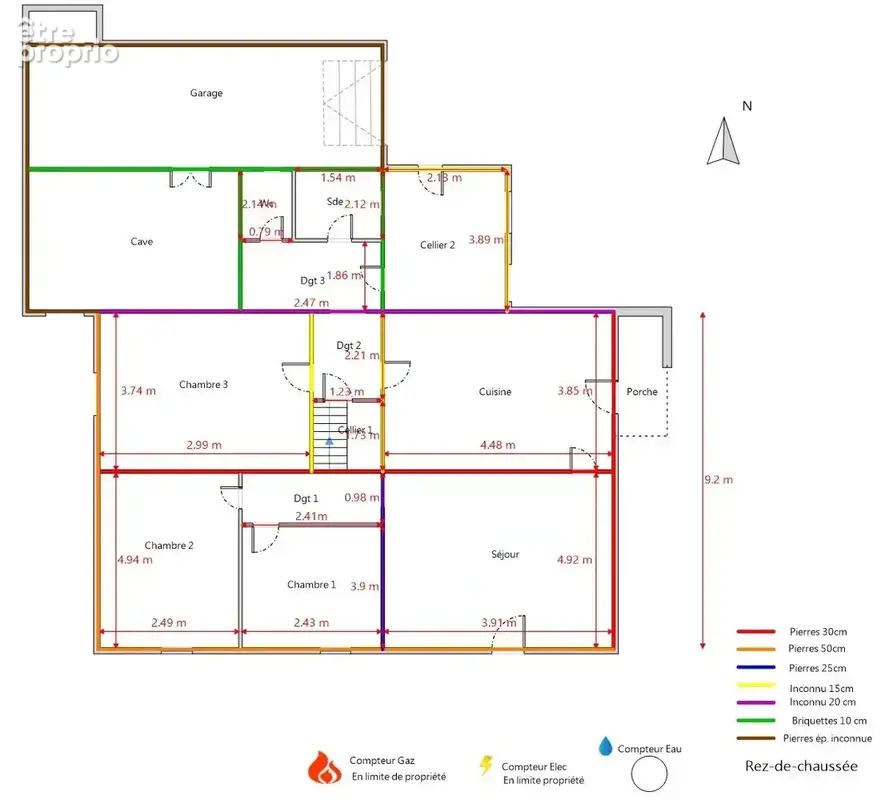 St yzan maison a rafraîchir sur 840 m2 - photo 14