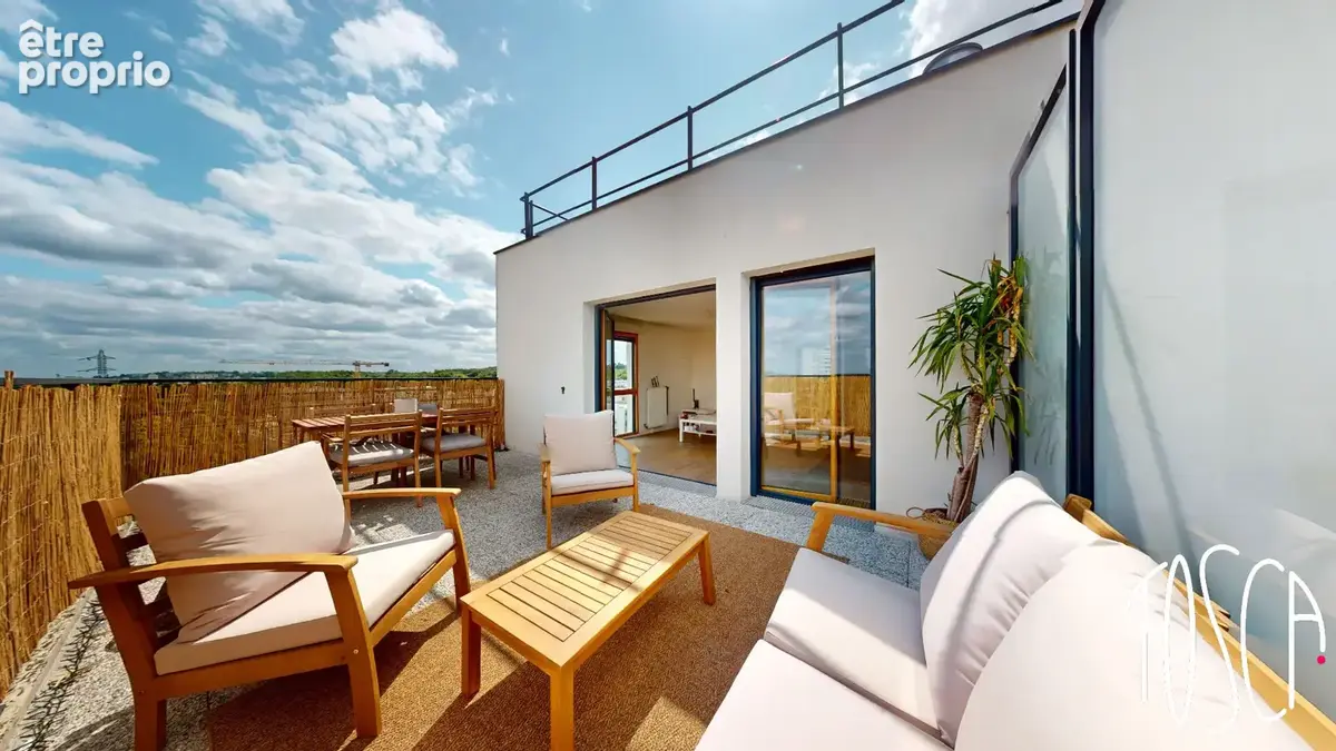 Exclusivite - thiais - appartement 3 pieces  de 62 m² avec terrasse de 17 m² - parking - photo 2