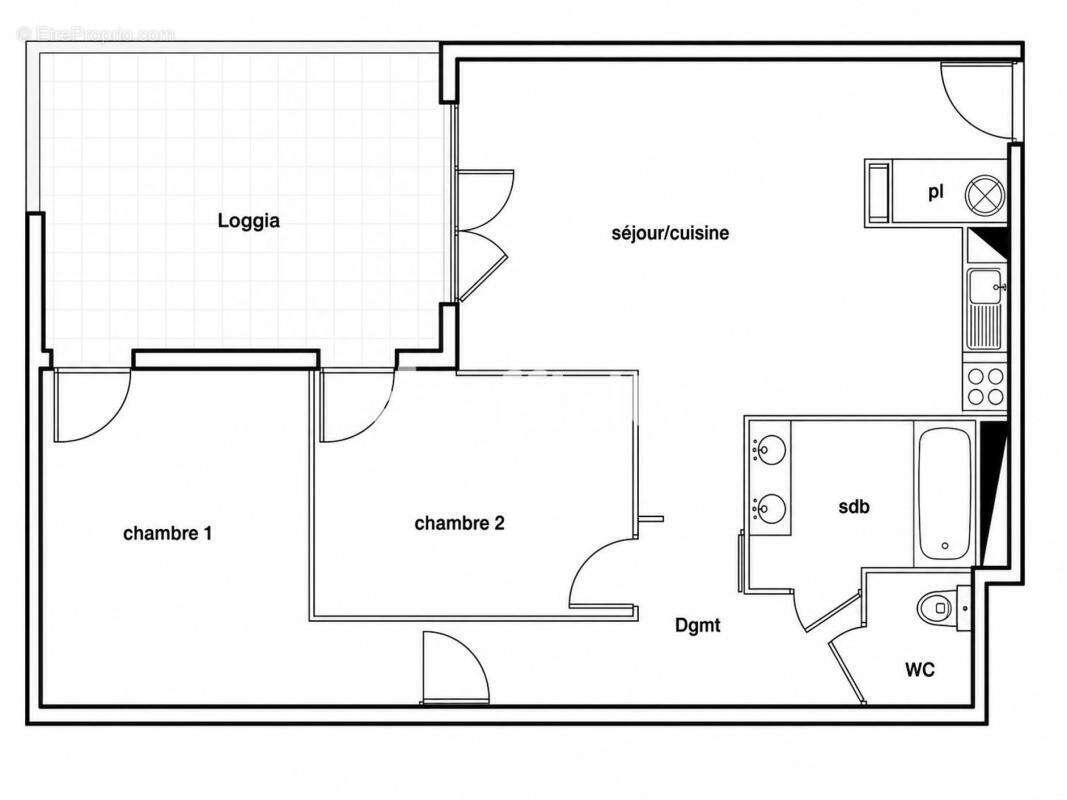 Appartement à JUVIGNAC