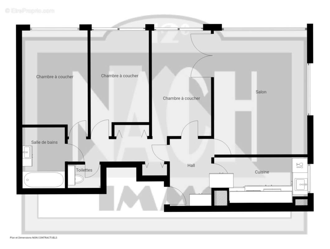 Appartement à PARIS-12E