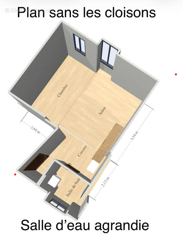 Appartement à LE BAR-SUR-LOUP