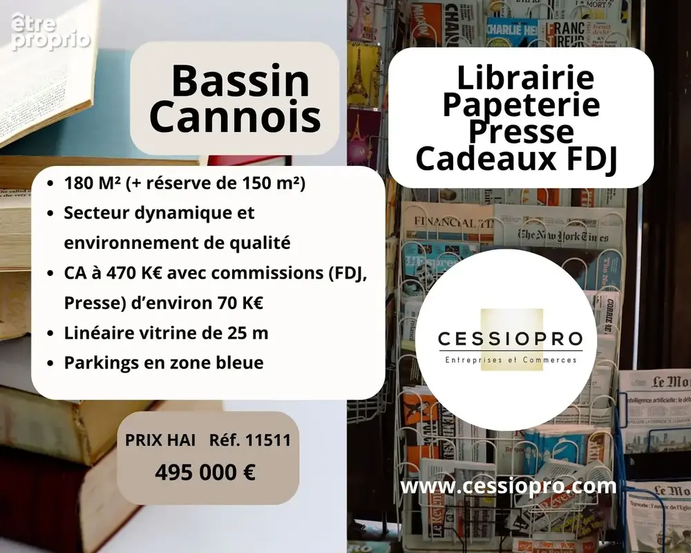 Commerce à CANNES