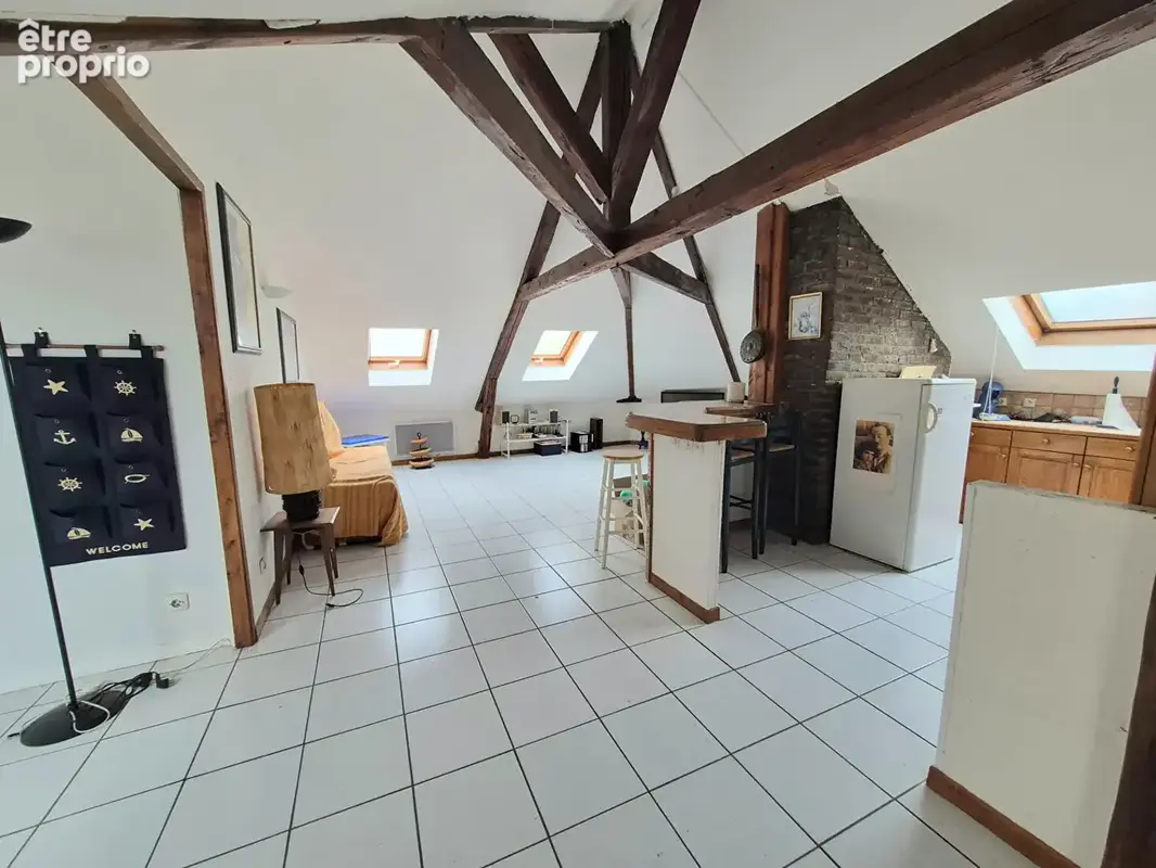 Secteur Massillon  Appartement à vendre  Le Havre  50 m²  1 chambre  Triple exposition - photo 2
